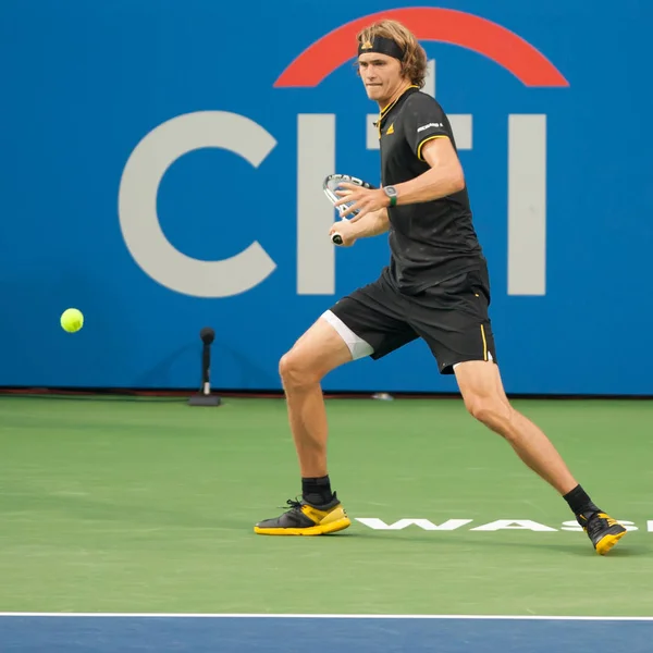 Jogador de tênis profissional Alexander Zverev — Fotografia de Stock