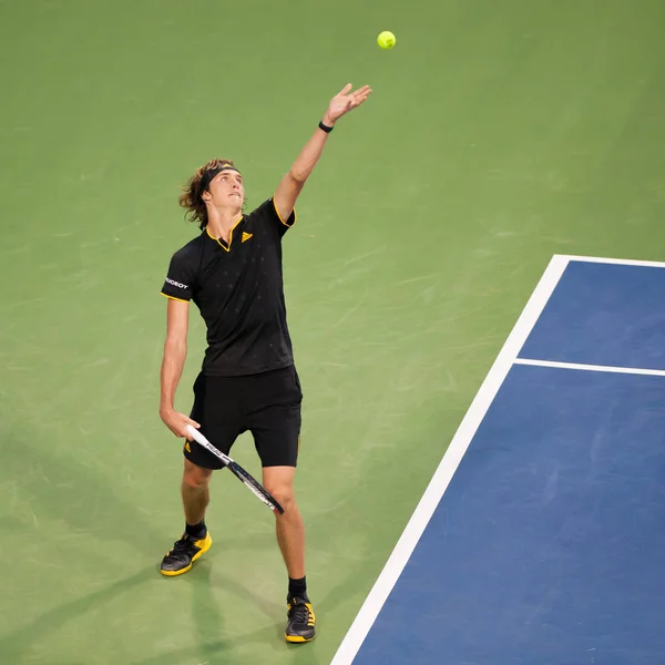 Jogador de tênis profissional Alexander Zverev — Fotografia de Stock