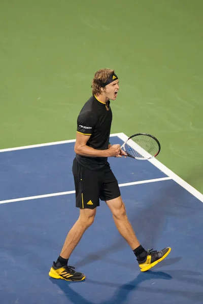 Professionell Tennis spelare Alexander Zverev — Stockfoto