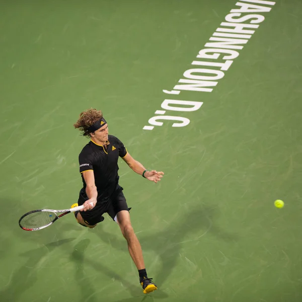 Profi játékos Alexander Zverev — Stock Fotó