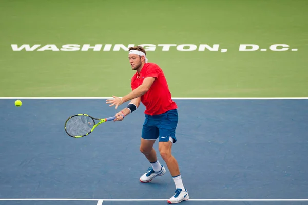 Professioneel Tennis speler Jack Sock — Stockfoto