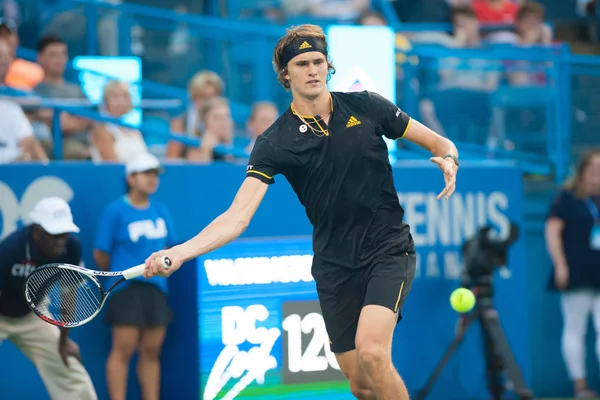 Jogador de tênis profissional Alexander Zverev — Fotografia de Stock