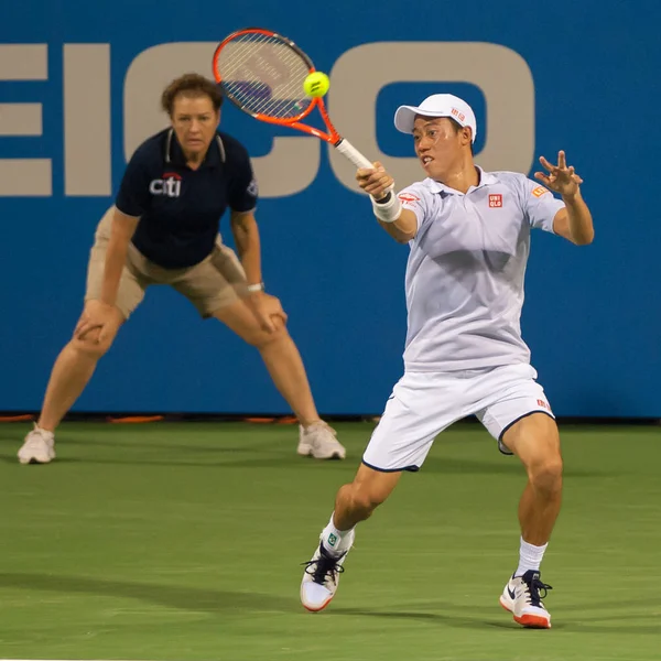 Profi játékos Kei Nishikori — Stock Fotó