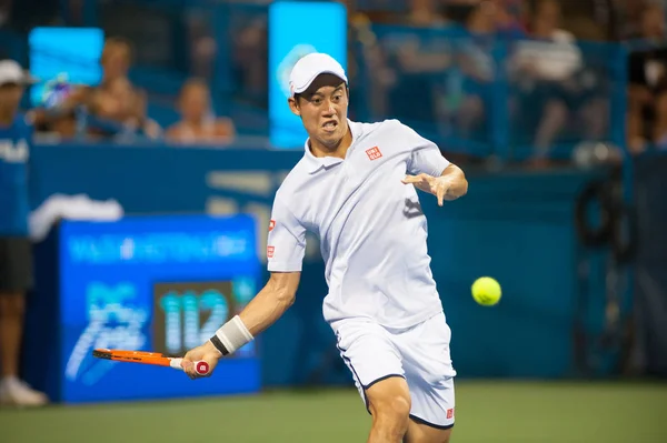 Jogador de tênis profissional Kei Nishikori — Fotografia de Stock