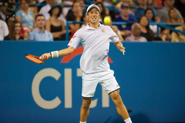 Jugador de tenis profesional Kei Nishikori — Foto de Stock