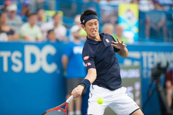 Jogador de tênis profissional Kei Nishikori — Fotografia de Stock