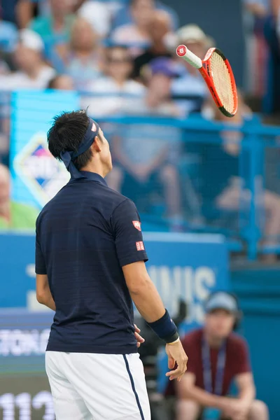 Jucător profesionist de tenis Kei Nishikori — Fotografie, imagine de stoc