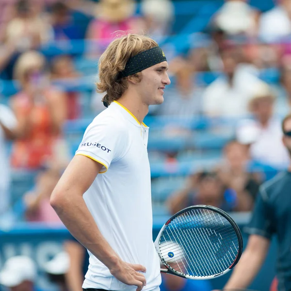 Jogador de tênis profissional Alexander "Sascha" Zverev — Fotografia de Stock