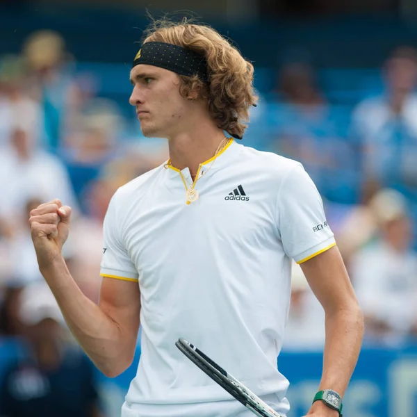 Professionell Tennis spelare Alexander ”Sascha” Zverev — Stockfoto