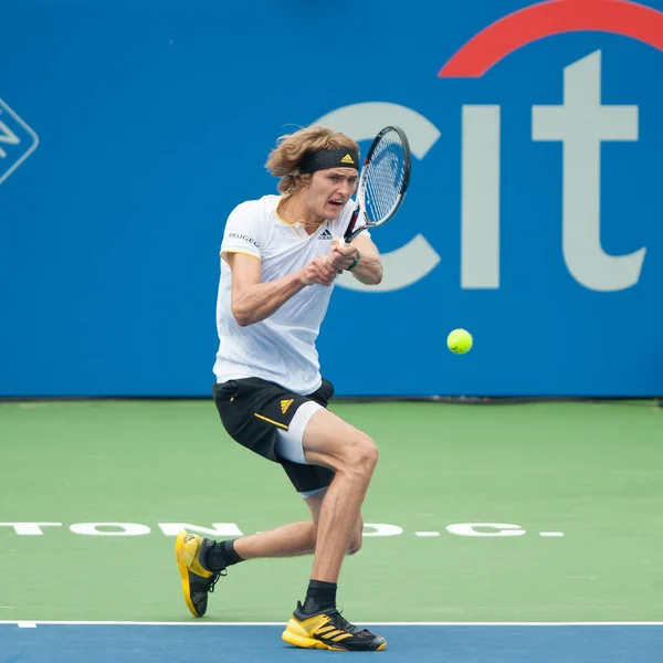 Jogador de tênis profissional Alexander "Sascha" Zverev — Fotografia de Stock