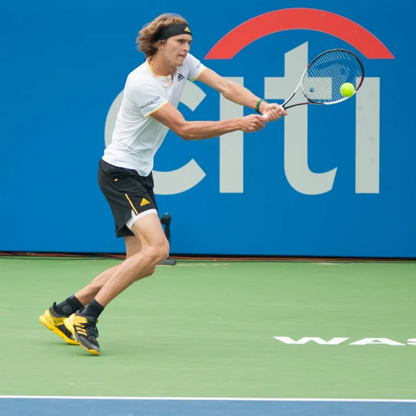 Professionell Tennis spelare Alexander ”Sascha” Zverev — Stockfoto