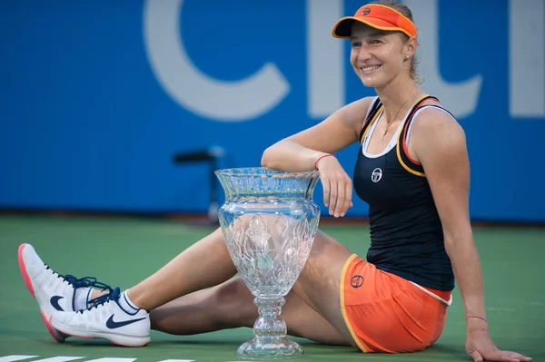Profesyonel tenis oyuncusu Ekaterina Makarova — Stok fotoğraf