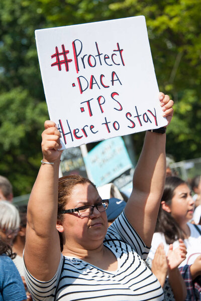 Protesting the end of DACA