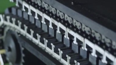 Konveyör detay yakın çekim