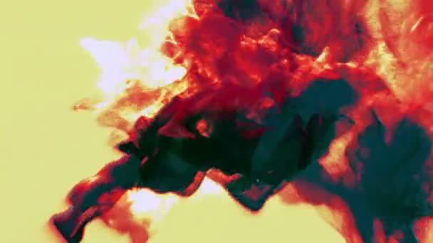 Volumes of abstract smoke, particle animation, looping — Stock Video