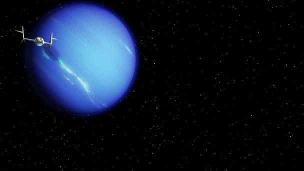 Retour d'avion spatial de Neptune — Video