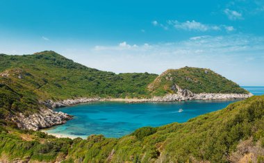 Afionas beach, Corfu