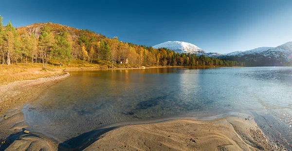 Noorse herfst landschap — Stockfoto