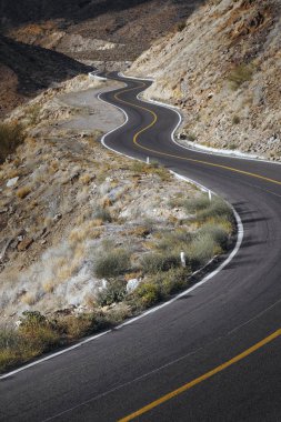 Santa Rosalia, Meksika 'ya giden yol boş.