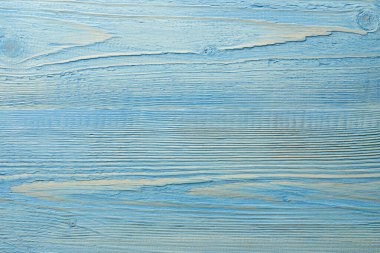 Ahşap arka plan mavi boyalı