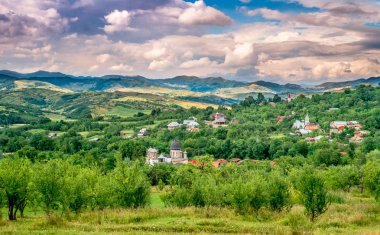 Köyün. -Valea Plopului-köy, Prahova İlçesi, Romanya