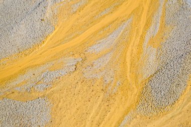 Beyaz ve sarı kum dokusu