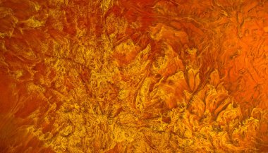 Arka plan rengi kahverengi yağlı boya akar karışık