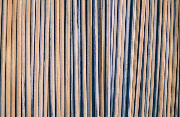 Bastoncini Bambù Sfondo Colori Pastello — Foto Stock