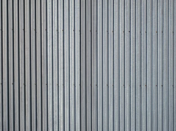 Superfície Textura Vertical Metal Ondulado Fundo Abstrato — Fotografia de Stock