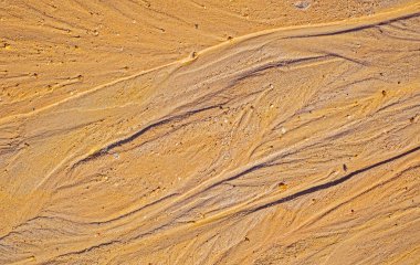 Golden sand dune sahilde, doku arka plan