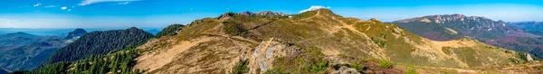 Mountains panorama from -Bratocea- ridge