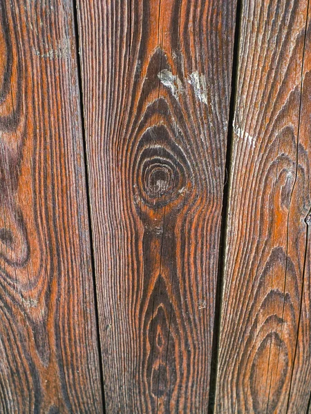 Old vintage planked wood table — Stock Photo, Image