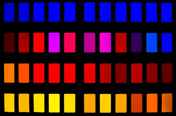 Modernes Design mit geometrischen Farben gestalten Lichter — Stockfoto