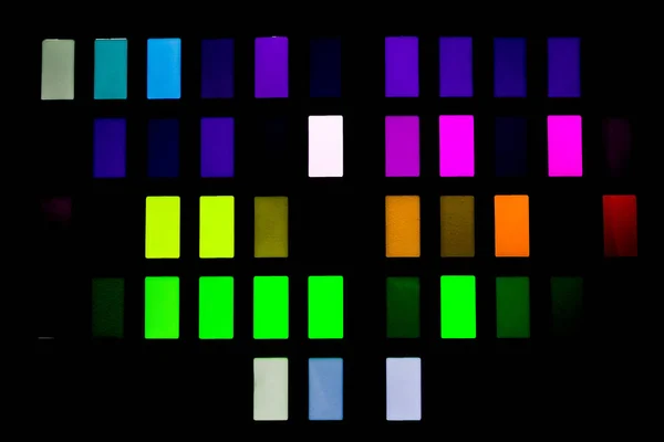 Modernes Design mit geometrischen Farben gestalten Lichter — Stockfoto