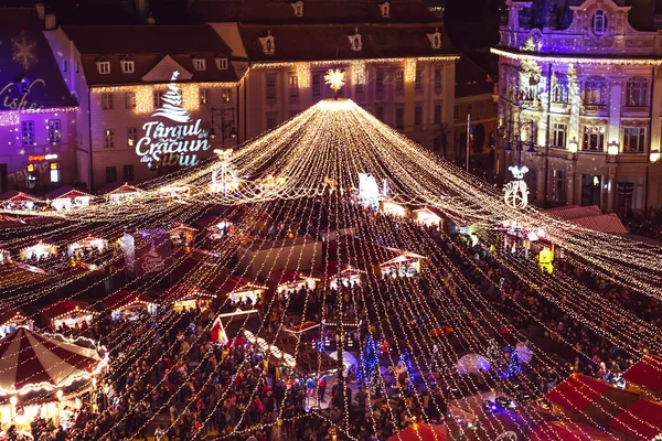 Mercatino di Natale tradizionale — Foto Stock