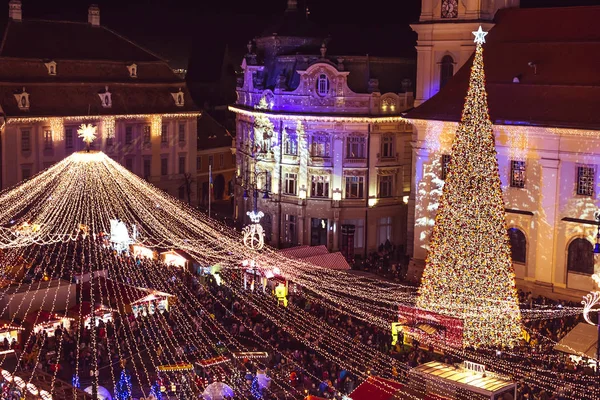 Tradycyjny Jarmark Bożonarodzeniowy — Zdjęcie stockowe