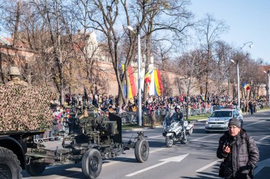 Romanya Ulusal Günü 'nde Askeri Yürüyüş