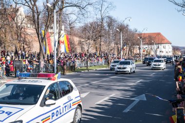 Romanya Ulusal Günü 'nde Askeri Yürüyüş