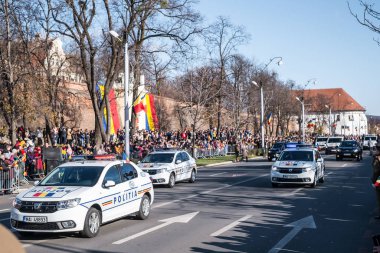 Romanya Ulusal Günü 'nde Askeri Yürüyüş