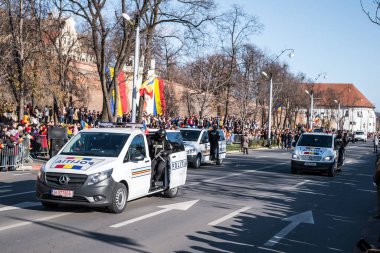 Romanya Ulusal Günü 'nde Askeri Yürüyüş