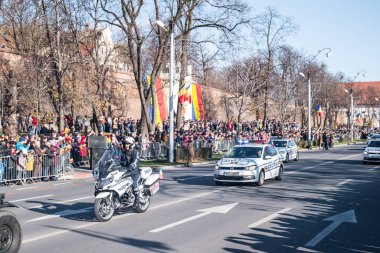 Romanya Ulusal Günü 'nde Askeri Yürüyüş
