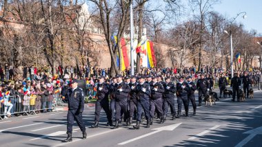 Romanya Ulusal Günü 'nde Askeri Yürüyüş