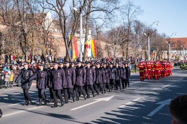 Romanya Ulusal Günü 'nde Askeri Yürüyüş