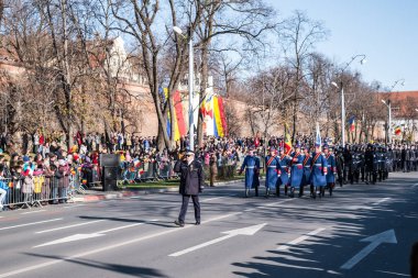 Romanya Ulusal Günü 'nde Askeri Yürüyüş