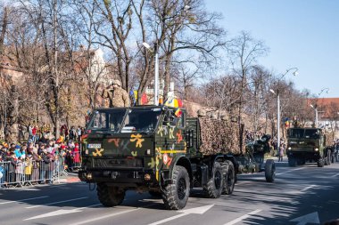 Romanya Ulusal Günü 'nde Askeri Yürüyüş