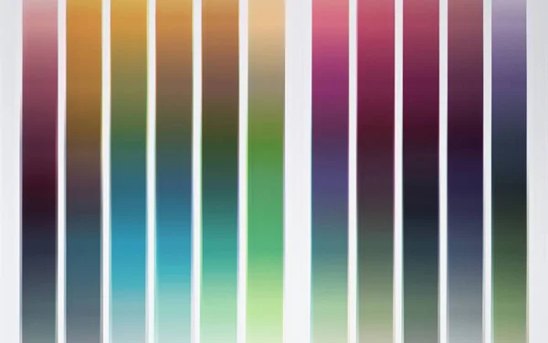 Modern design geometrikus színek alakú lámpák — Stock Fotó