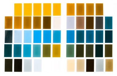 Soyut geometrik renkler ışık şekli