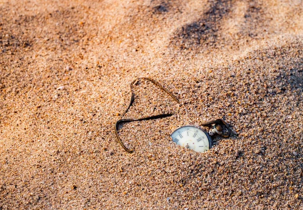 Tidens sand — Stockfoto