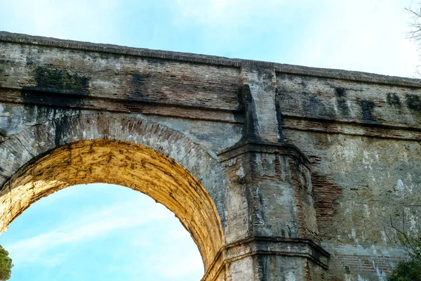 Aquaduct Arroyo de Don Ventura — Stok fotoğraf