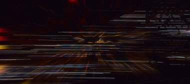 Mavi ışık zaman çizgisi kapağını izledi